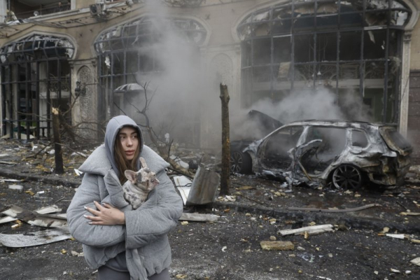 At least one person killed, 11 injured in Russian missile strikes on Kyiv