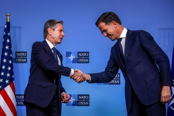 At NATO meeting, Blinken promotes military aid, energy assistance for Ukraine