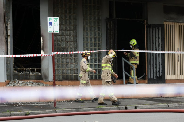 Australian police hunt for two men accused of setting fire to Melbourne synagogue