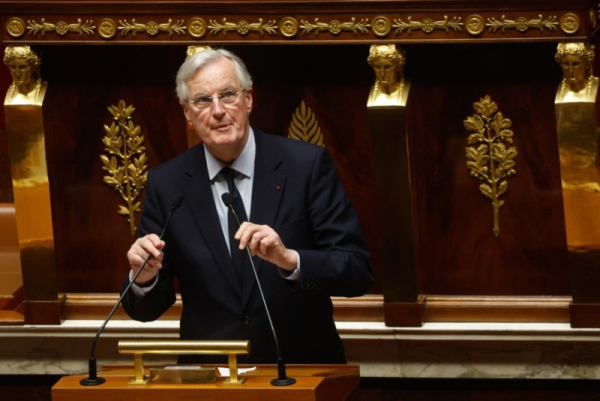 French government on brink as Prime Minister Michel Barnier faces no-confidence vote