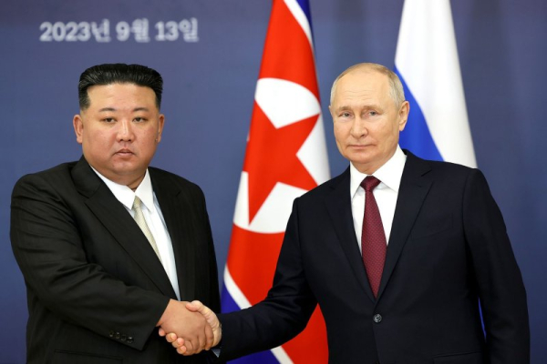 In letter to Putin, Kim lauds North Korean-Russian military ties as 'new high'