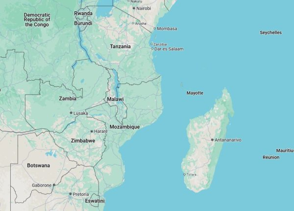 Powerful Cyclone Chido hits Mayotte, Mozambique in southeastern Africa Powerful Cyclone Chido hits Mayotte, Mozambique in southeastern Africa