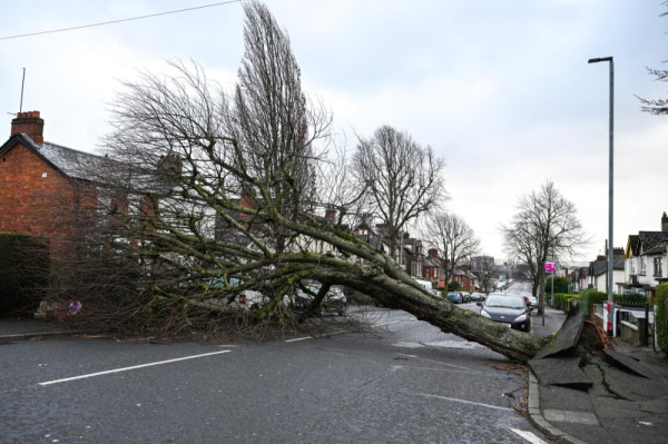 Powerful storm Eowyn turns deadly as it sweeps across Britain, Ireland, Scotland