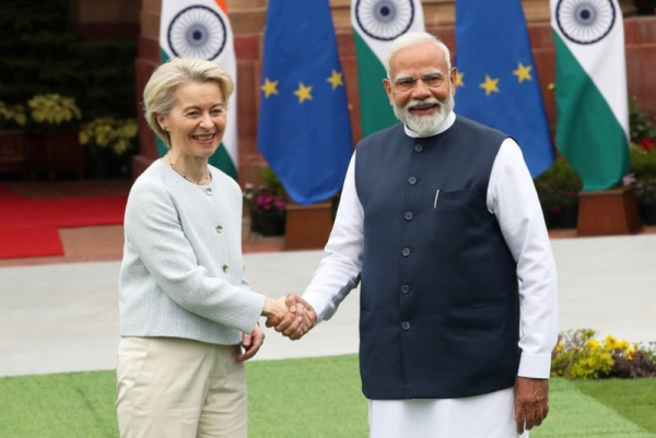 EU, India will work to finalize free trade agreement this year