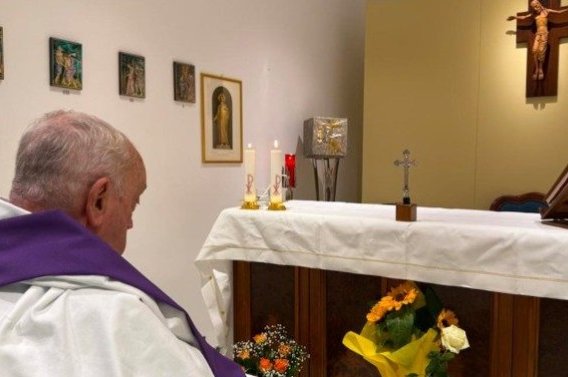 Pope Francis improving, no longer needs mechanical ventilation at night