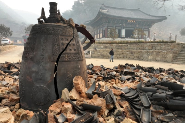 South Korea's 'worst-ever' wildfires leave at least 24 dead and thousands displaced