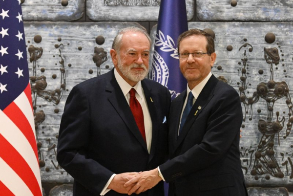 In Israel, new U.S. ambassador to nation Mike Huckabee warns about Iran's threats