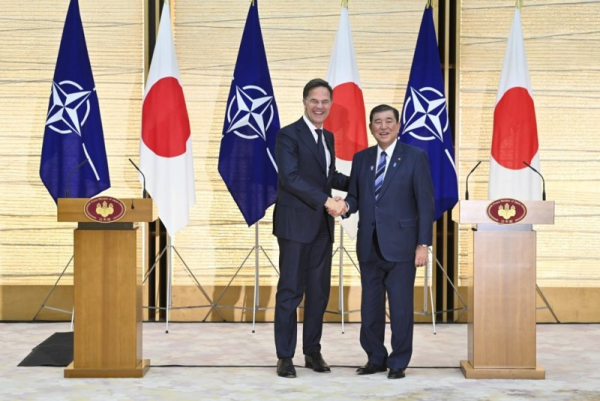 Japan, NATO pledge increased defense cooperation to counter Russia, China