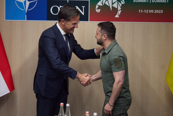 NATO secretary-general reaffirms support for Ukraine during visit NATO secretary-general reaffirms support for Ukraine during visit