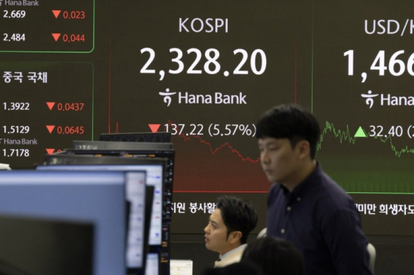 South Korea's economy shrinks in first quarter amid tariff uncertainty, political turmoil