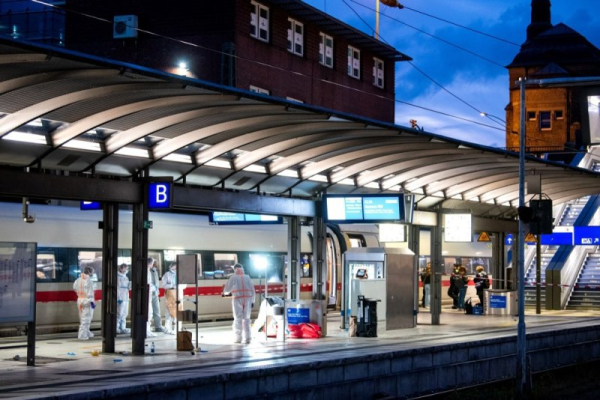 18 injured in attack at Hamburg train station; woman arrested