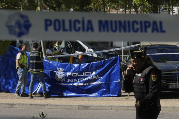 Aide to former Ukrainian president shot dead at school in Spain Aide to former Ukrainian president shot dead at school in Spain