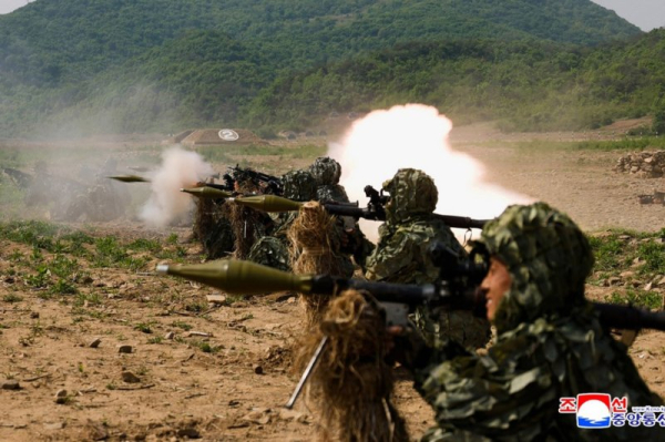 Kim Jong Un oversees combat training drills, stresses 'full preparations for war'