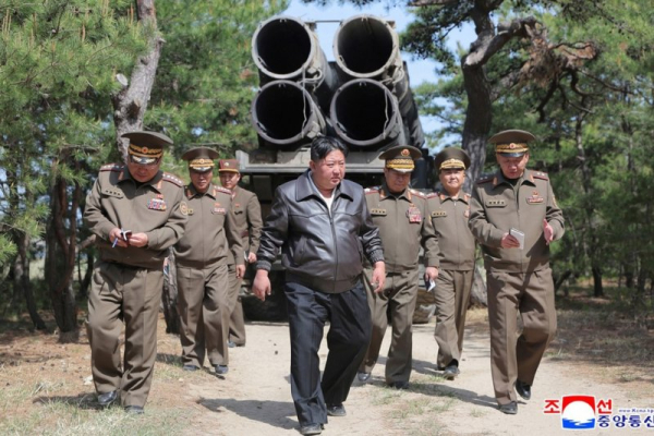 North Korea's Kim Jong Un oversees nuclear counterattack missile test