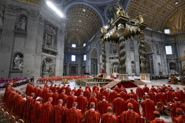 Preparations for start of conclave to elect new pope underway in Vatican