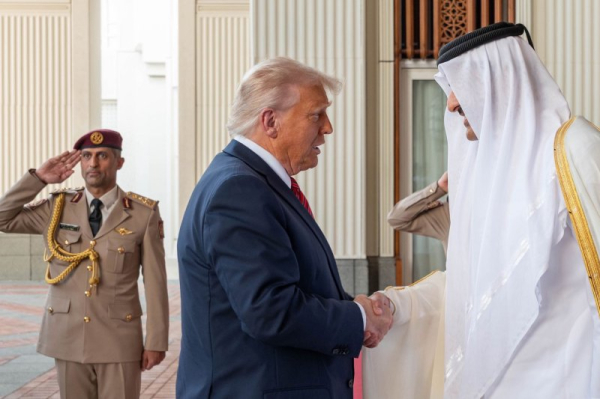 Trump addresses thousands of American troops stationed in Qatar