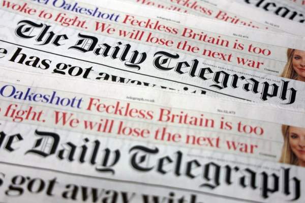 U.S. firm RedBird Capital to purchase Britain's Telegraph Media Group