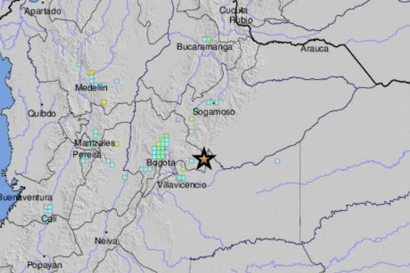 6.5-magnitude earthquake recorded in Colombia