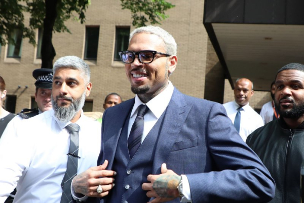 Chris Brown pleads not guilty in London nightclub assault case