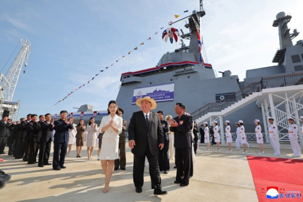 North Korea claims to launch repaired warship on second try North Korea claims to launch repaired warship on second try