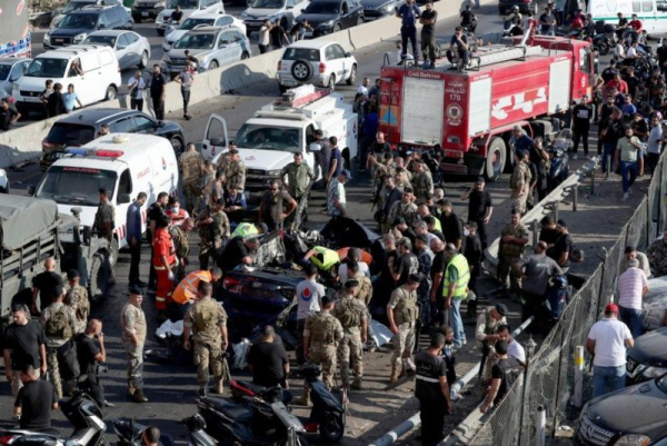 Israeli drone strike kills 1 person, wounds 3 near Beirut