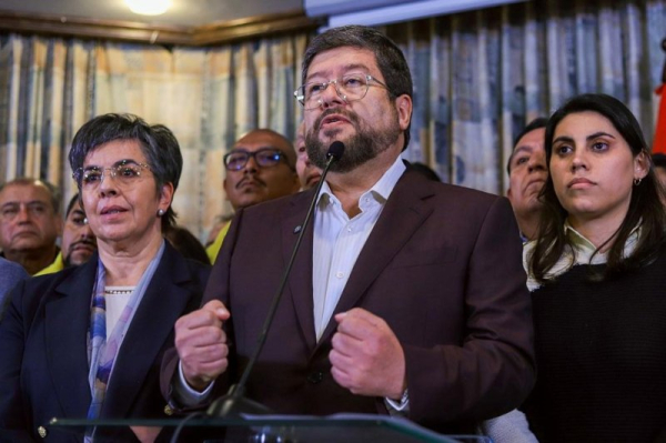 Opposition candidates lead polls for Bolivia's presidential election