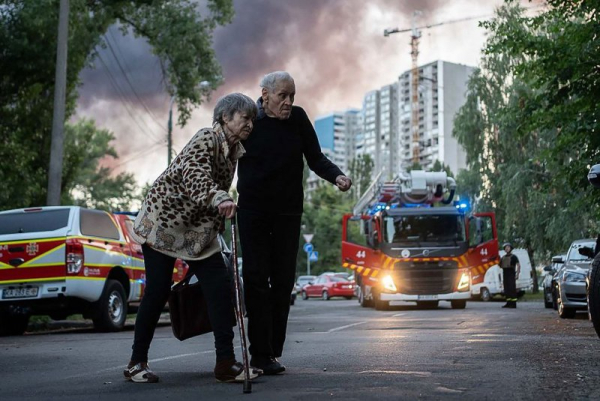 Russia launches record drones into Ukraine, including Kyiv