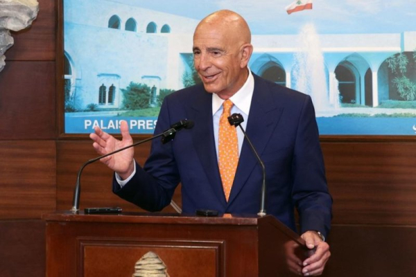 U.S. envoy praises Lebanon's reply on disarming Hezbollah