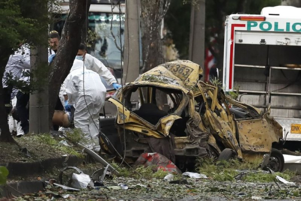 At least 18 killed in Colombia bomb, drone attacks by ex-FARC groups