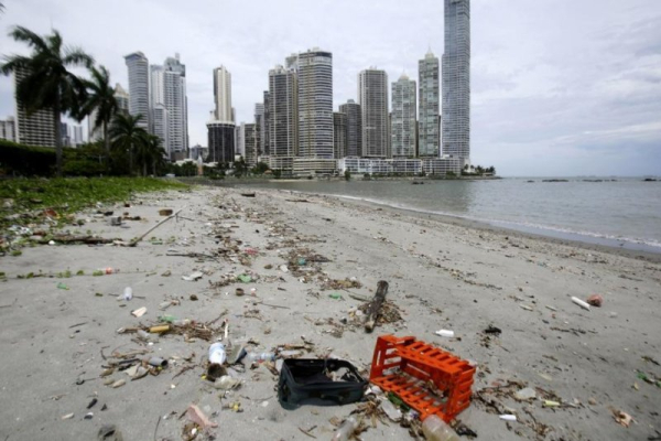 Central American beaches the most polluted in the Pacific by plastics