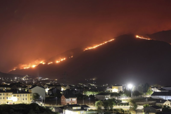 Four dead as wildfires rage in Spain and Europe