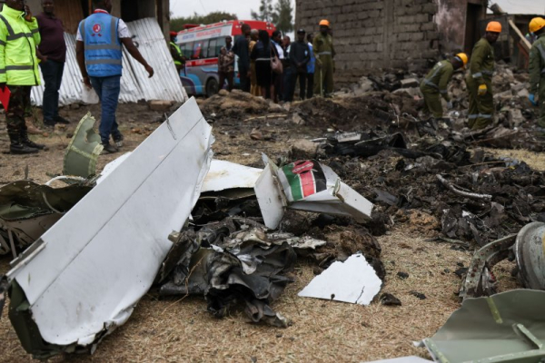 Six killed after 'flying doctors' aircraft crashes in Nairobi, Kenya