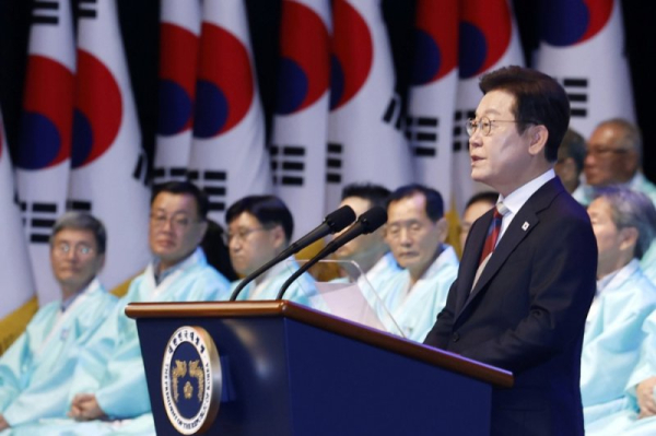 South Korea's Lee says no plans for 'unification by absorption' with North