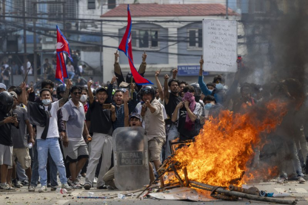 13 dead in Nepal in protests against government social media ban