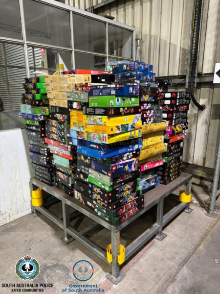 Australian police arrest man over $160K worth in stolen Lego