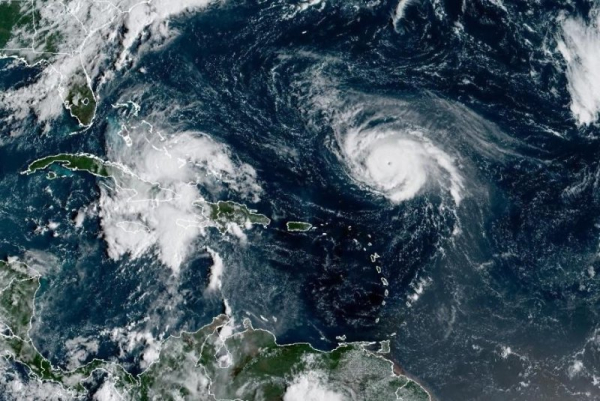 Humberto remains major hurricane as another storm threatens