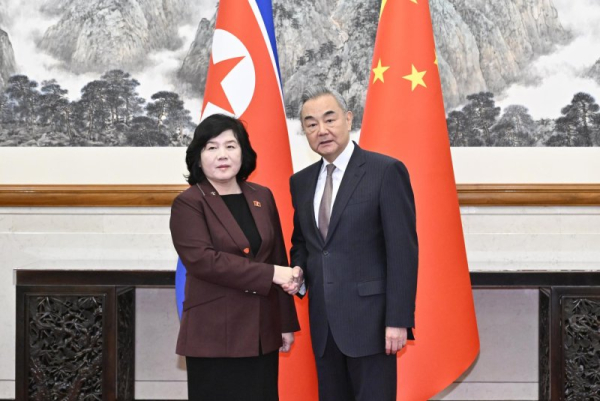 Top diplomats of North Korea, China agree to oppose 'hegemonism'