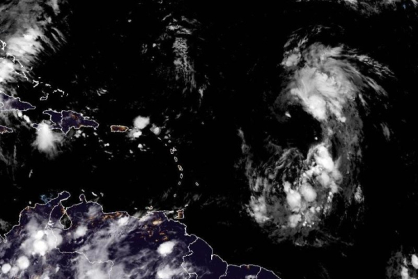 Tropical Storm Gabrielle 'poorly organized' in open Atlantic
