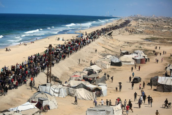 Aid flows into Gaza as Israel prepares to receive hostages