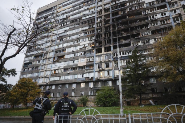 Major Russian aerial assault shuts off power to large areas of Kyiv