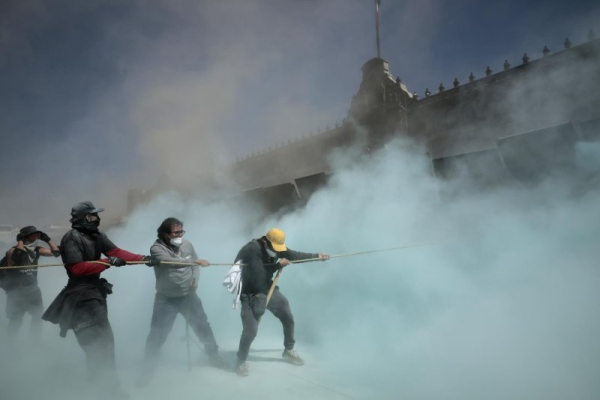 Injuries reported after clashes between police, Gen Z protesters in Mexico City