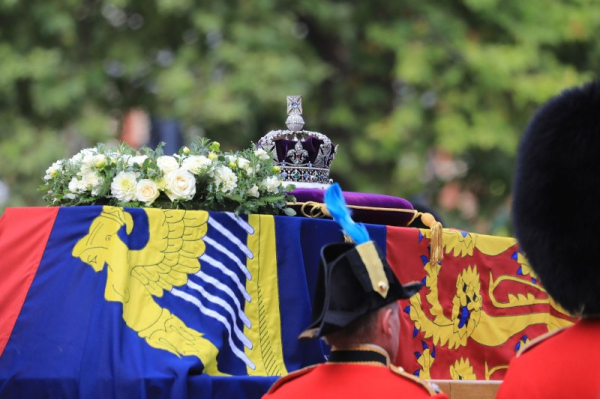 British police arrest protesters who threw dessert at crown jewels