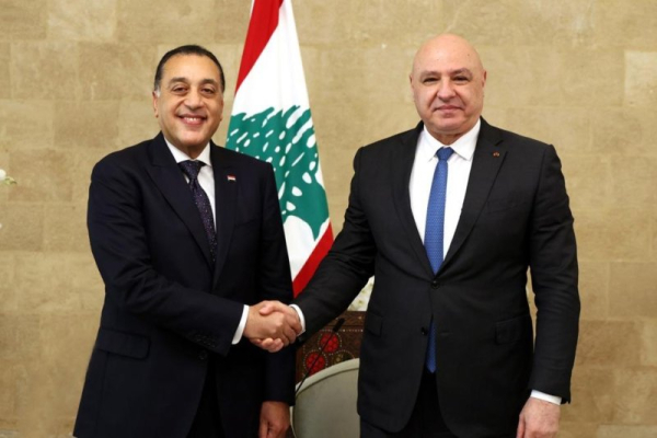 Egypt's prime minister links Lebanon's stability to Arab security