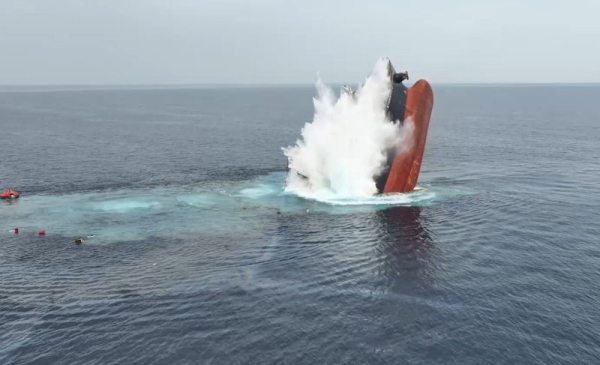 Houthis release 11 crew members from sunken cargo ship Eternity C