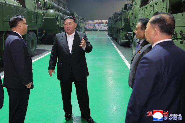Kim Jong Un praises new rocket system that can 'annihilate the enemy'