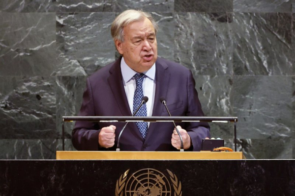 U.N. head Guterres calls for Houthis to release detained personnel