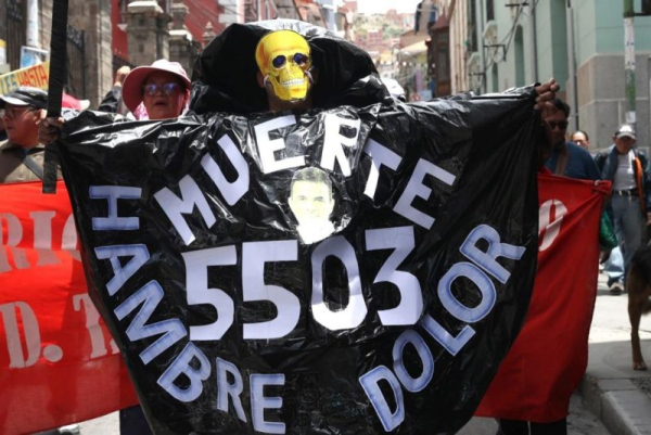 Bolivia government reaches deal to end fuel protests