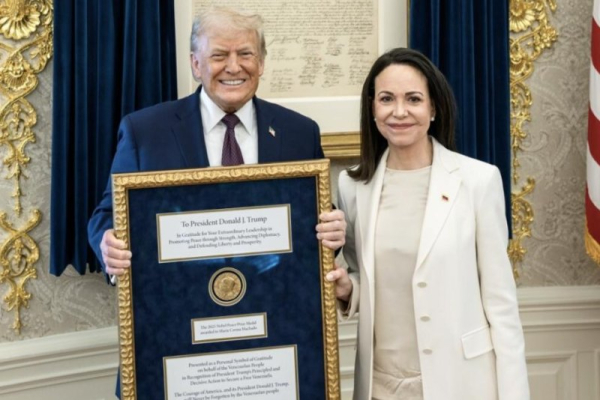 Nobel Peace Prize committee: Only Maria Corina Machado is honored