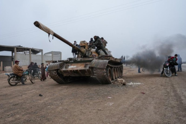 Syrian forces are pushing Kurds out of the Aleppo area