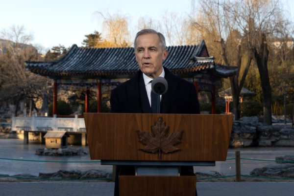 Xi Jinping hosts Canadian PM Mark Carney in first visit in 8 years